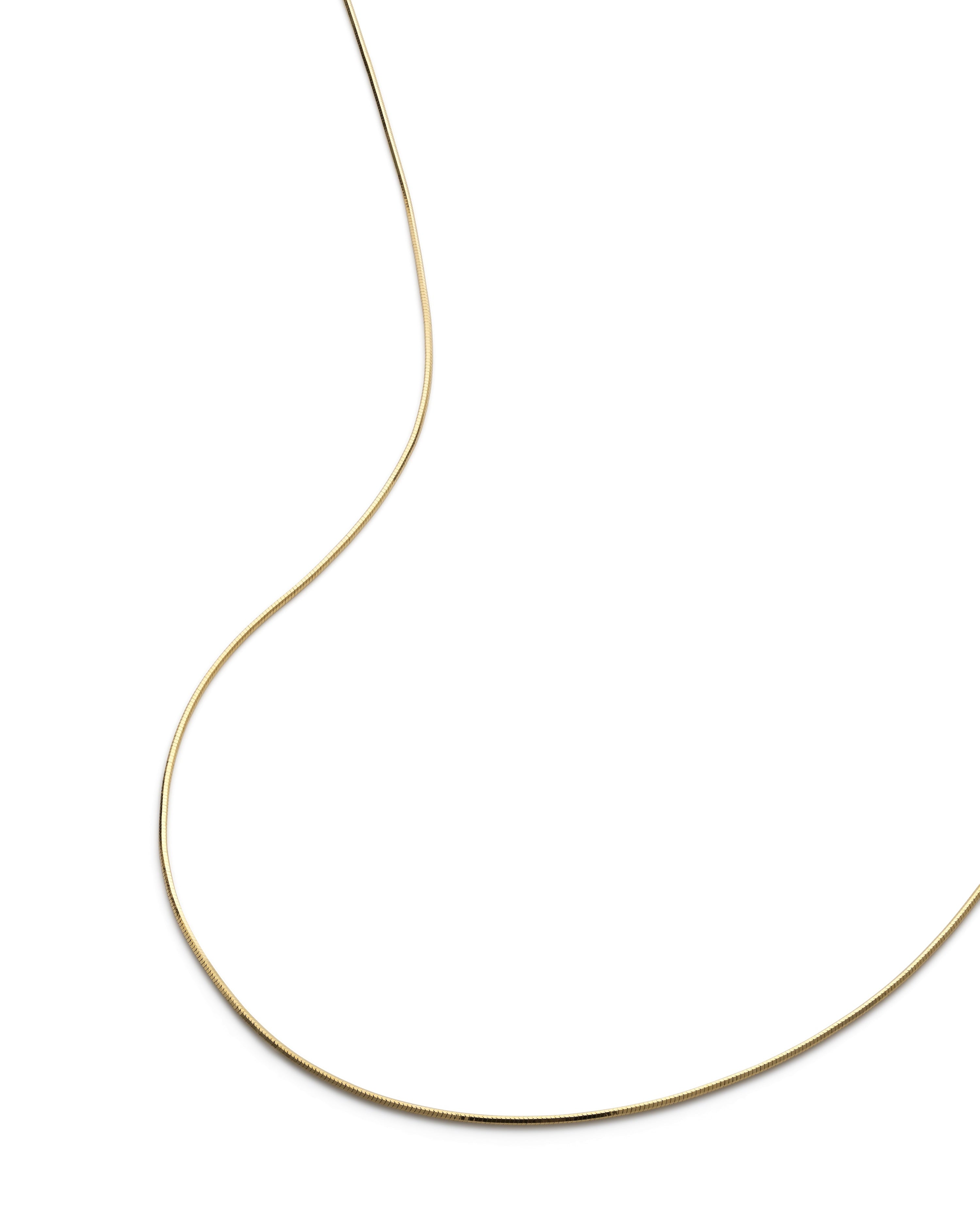 14k Gold Herringbone Necklace - Necklaces - Elk & Bloom