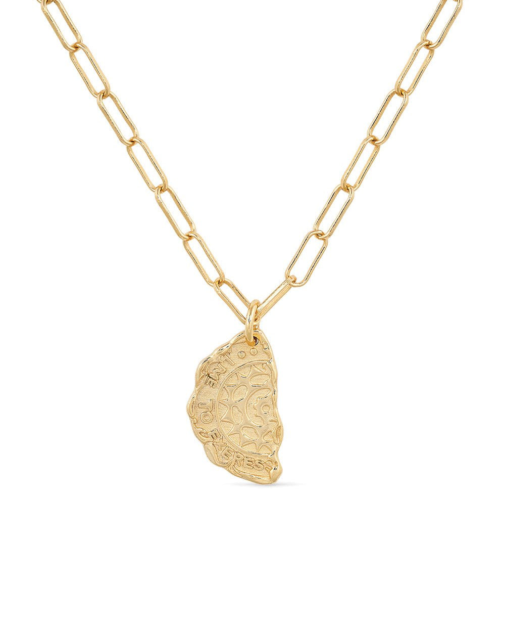 14K Gold Link Chain Minimalist Necklace - Necklaces - Elk & Bloom