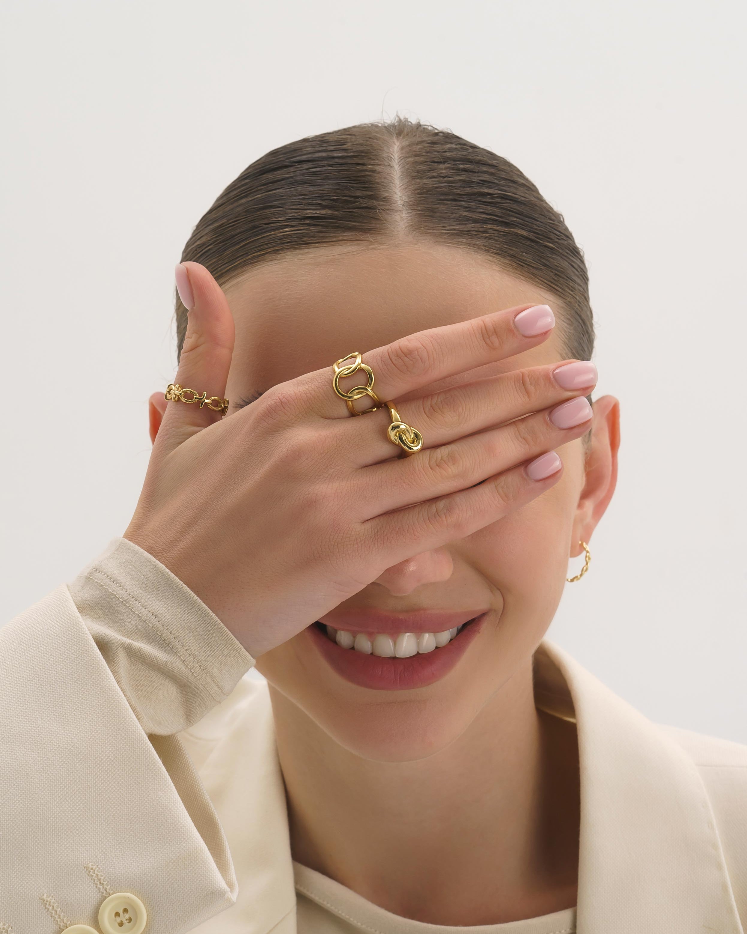 18K Gold Knot Ring - Rings - Elk & Bloom