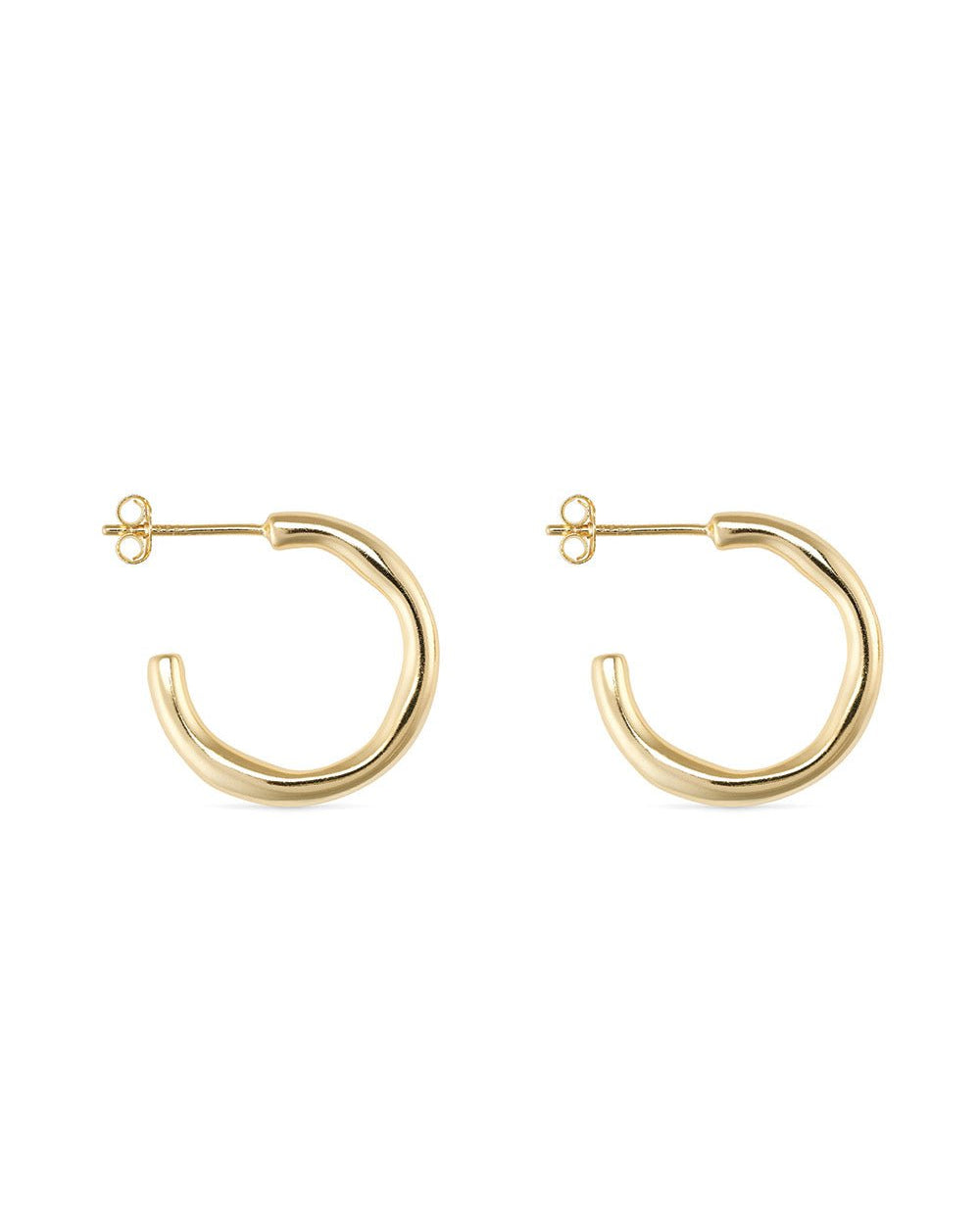 Dainty 14K Gold Hoop Earrings - Earrings - Elk & Bloom