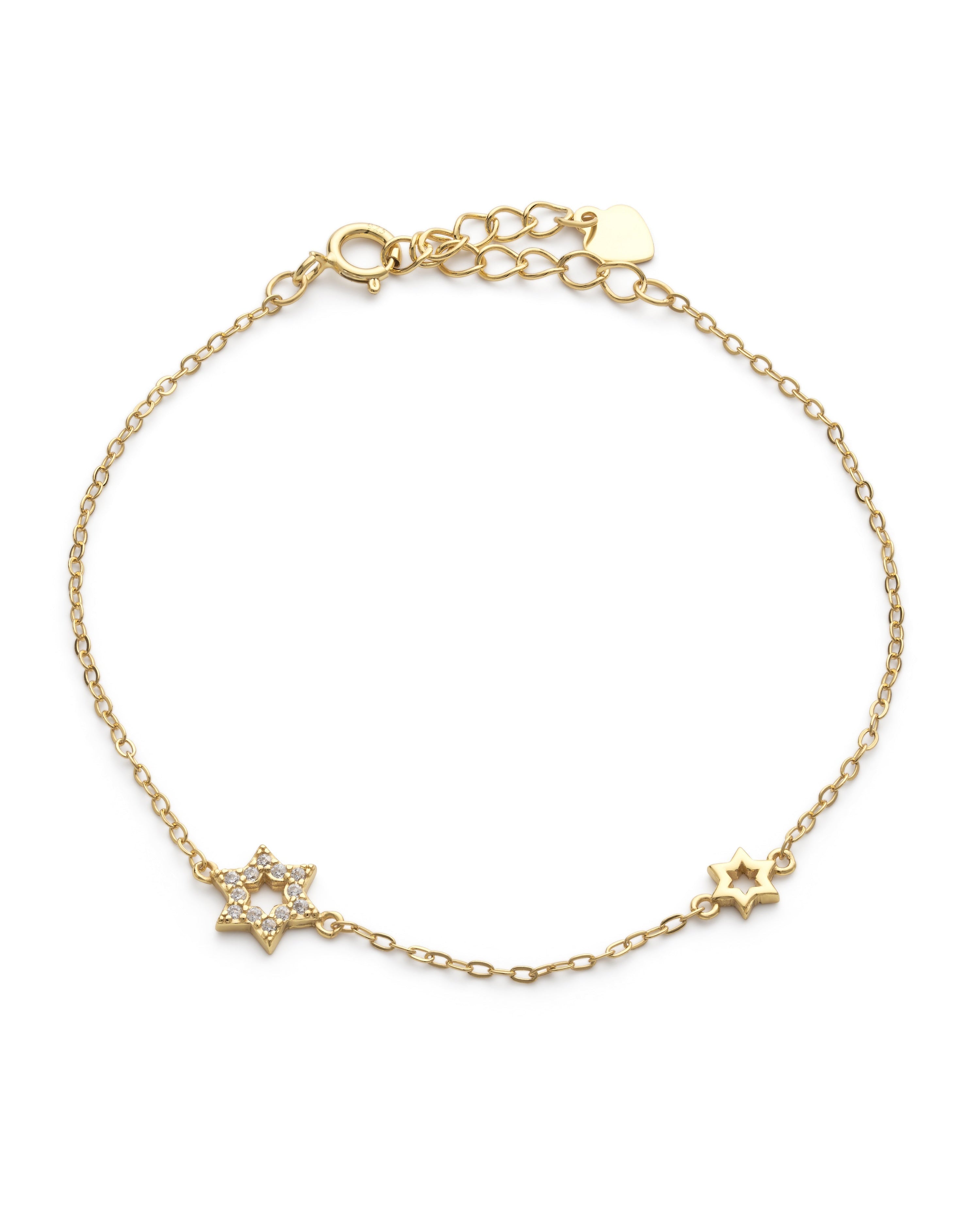 Gold Dainty Star Bracelet - Bracelets - Elk & Bloom