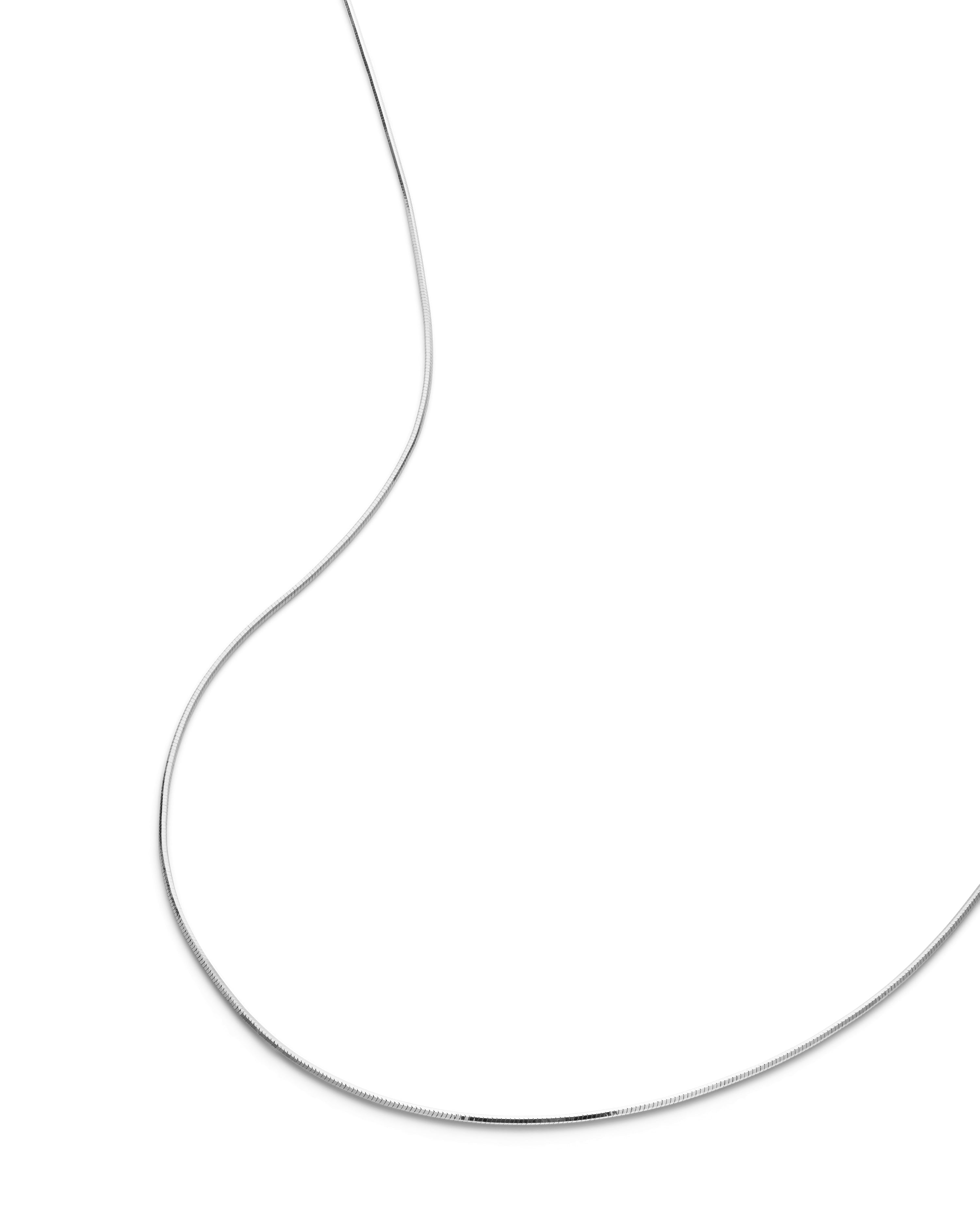 Sterling Silver Herringbone Necklace - Necklaces - Elk & Bloom