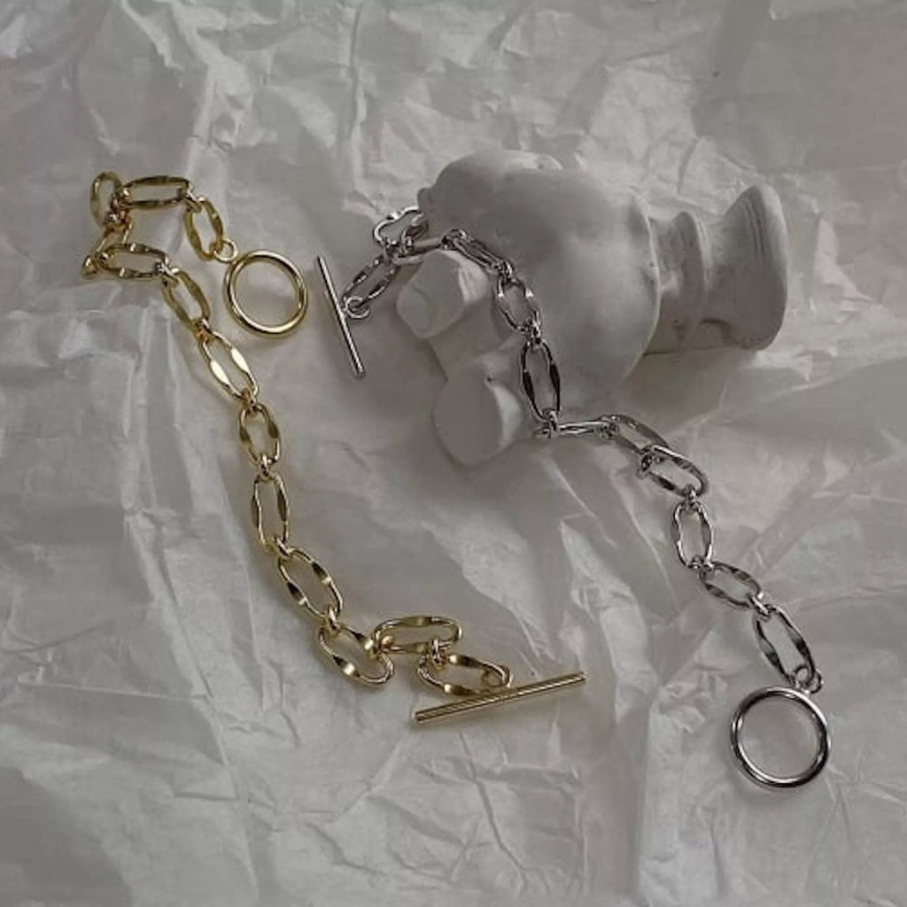 Sterling Silver Chain Bracelet - Bracelets - Elk & Bloom