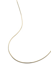 14k Gold Herringbone Necklace - Necklaces - Elk & Bloom