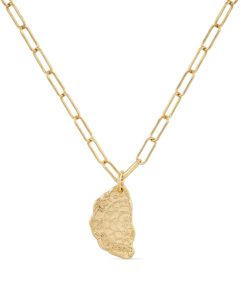 14K Gold Link Chain Minimalist Necklace - Necklaces - Elk & Bloom
