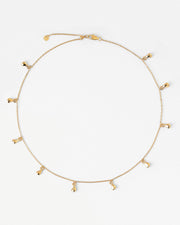 Dream Drop Chunky Teardrop 14K Gold Choker Necklace