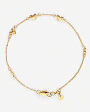 Forever Hearts Triple Heart 14K Gold Bracelet