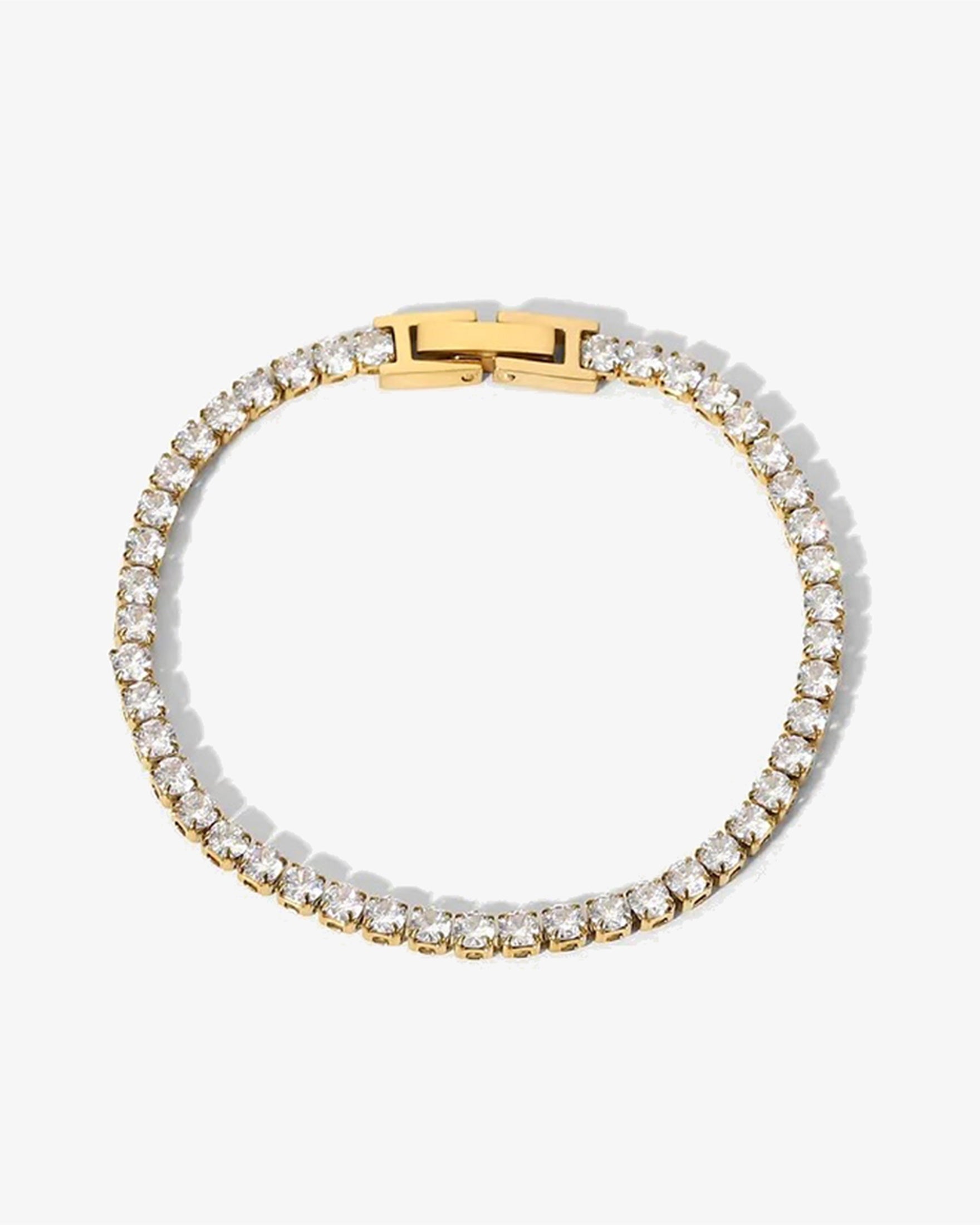 14K Gold Tennis Bracelet