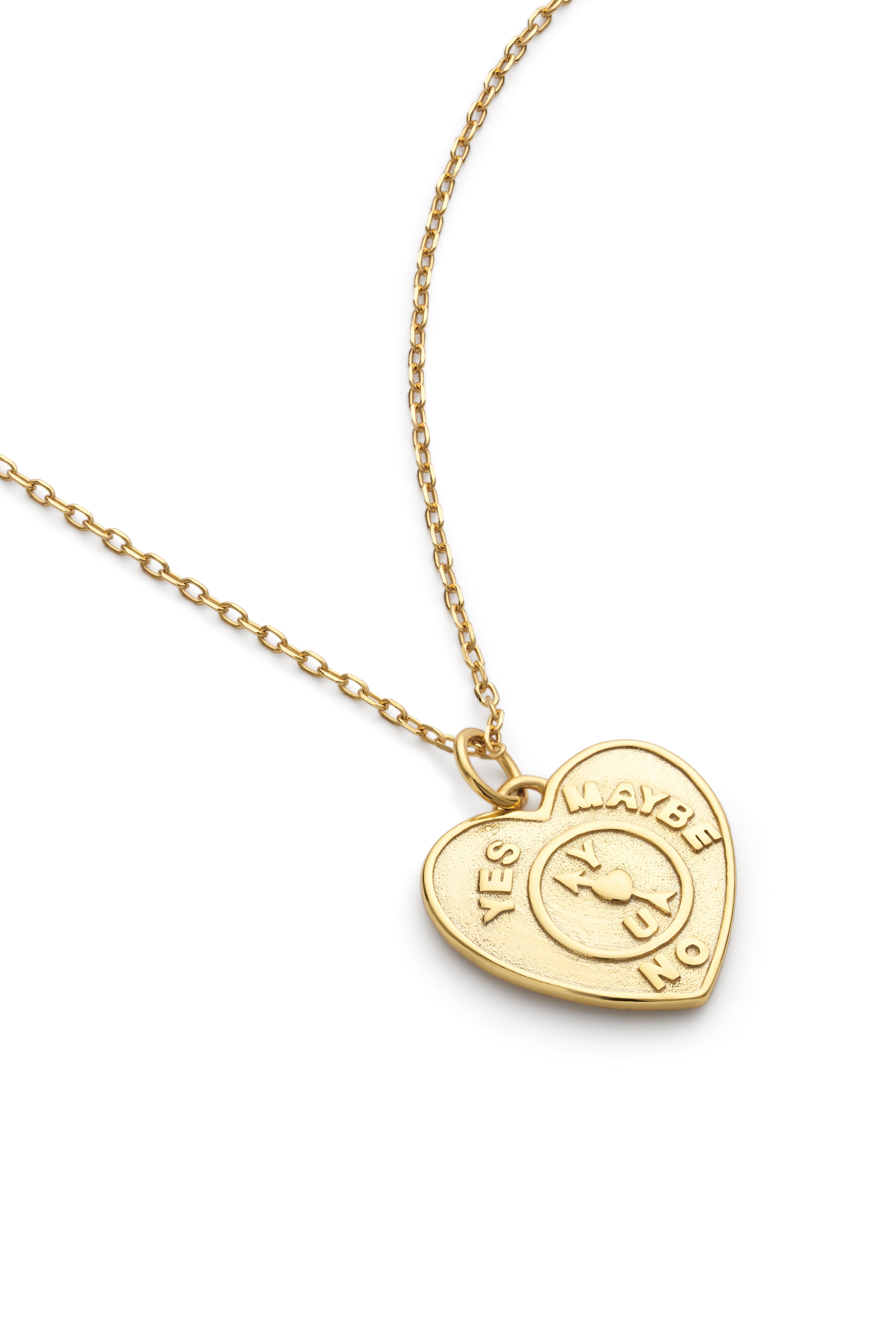 Chunky 14K Gold Heart Love Necklace Set Necklaces for Women Minimalist Gold Drop Necklace Simple Love Pendant Link Chain Boho Elk Bloom