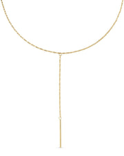Dainty 14K Gold Chain Choker Necklace - Necklaces - Elk & Bloom