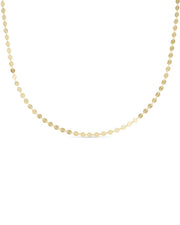 Dainty Gold 14K Disc Choker - Necklaces - Elk & Bloom