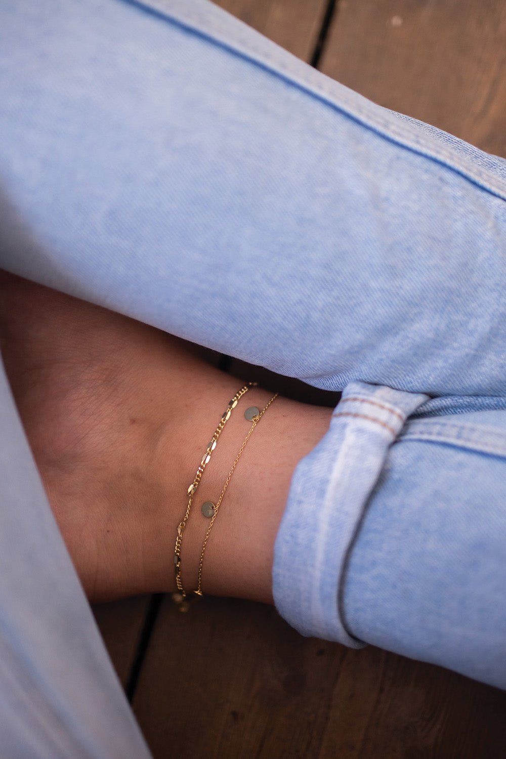 Delicate ankle bracelet hotsell