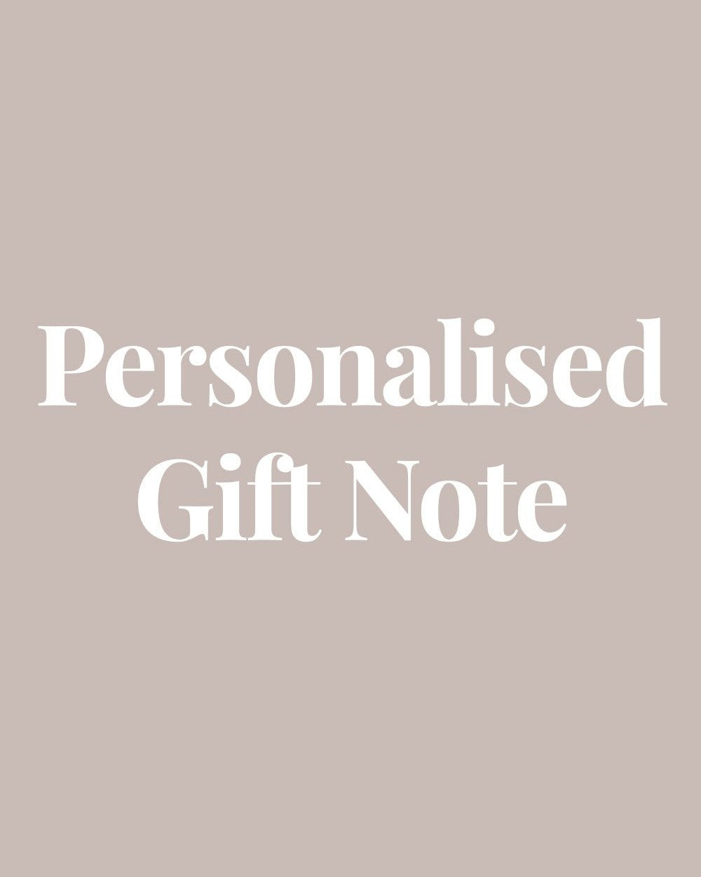 Contoh Gift Note Personalised Gift Note - Add me to your order! – Elk & Bloom