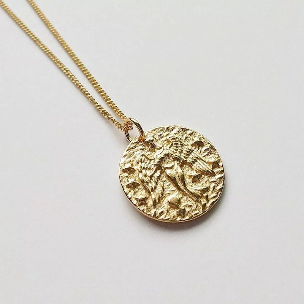 Chunky 14K Gold Goddess Layered Necklace - Necklaces - Elk & Bloom