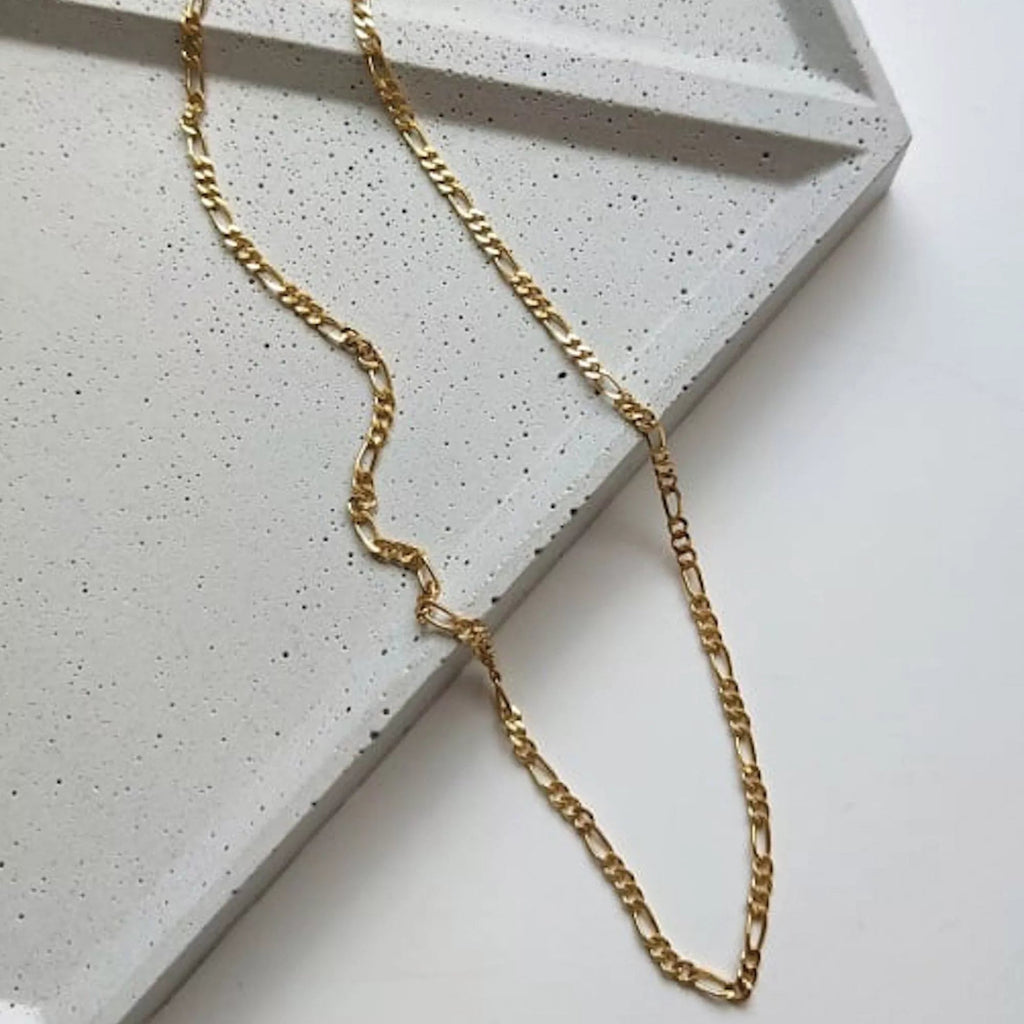 Dainty 14K Gold Chain Choker Necklace - Necklaces - Elk & Bloom