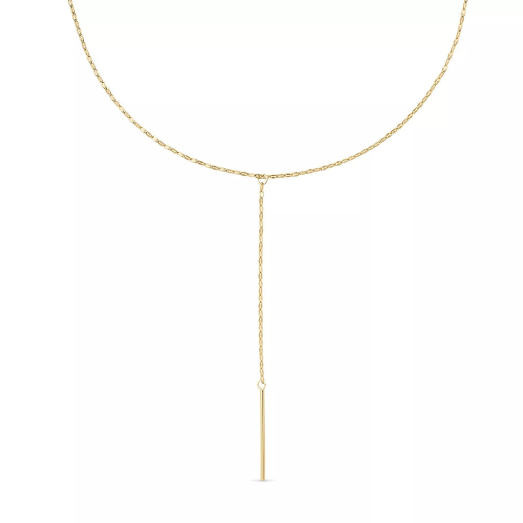 Dainty 14K Gold Chain Choker Necklace - Necklaces - Elk & Bloom