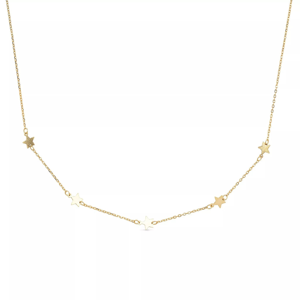 Star sales choker necklaces