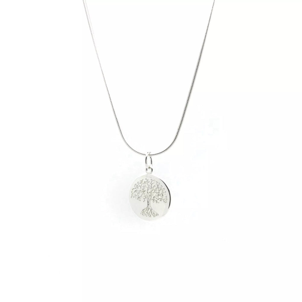 Silver Tree of Life Necklace - Necklaces - Elk & Bloom