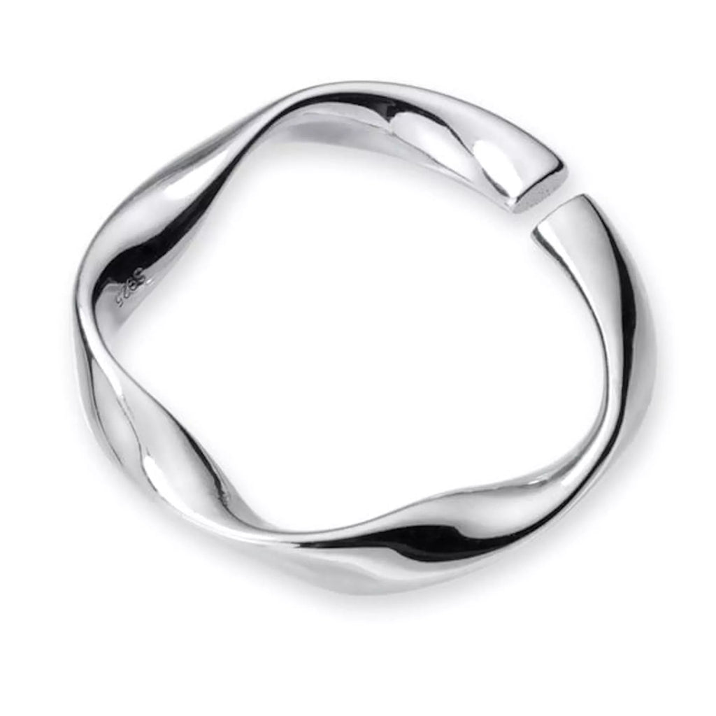 Sterling Silver Stacking Band Ring - Rings - Elk & Bloom